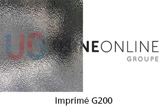 Vitrage opaque granité G200