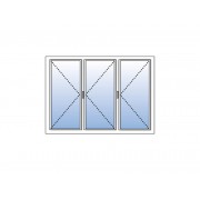 Fenêtre PVC 3 Ouvrants