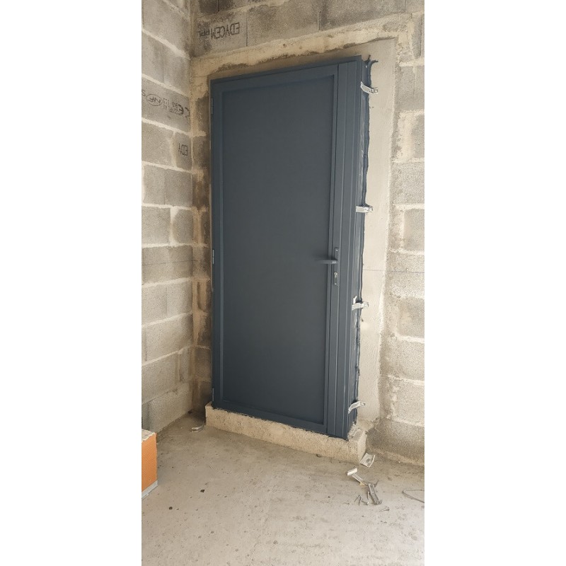 Porte aluminium isolante : porte de service, porte d'entrée