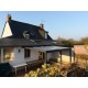 Pergola Toit Polycarbonate 32mm Aluminium CL Adossée Sur Mesure