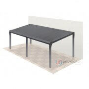 Pergola Alu autoportée 6x4 gris anthracite