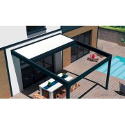 Pergola Toit Rétractable Coulissant sur mesure