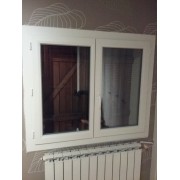 Fenêtre PVC 2 vantaux 100x1100  dormant rénovation aile 40 mm