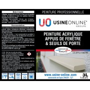 Peinture Appuis de Fenêtre & Seuils Usine-Online
