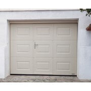Porte de garage sectionnelle SOMMER avec portillon 2.4x2