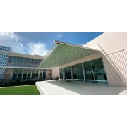 Pergola Suspendue Grande Luminosité Toile Rétractable S-Luxe Sauleda® Technical Etanche Electrique