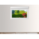 Châssis à Soufflet PVC VEKA avec Volet Roulant Électrique (Moteur Somfy ou Simu) ou Manuel Intégré Sur Mesure