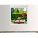 Châssis Fixe PVC VEKA avec Volet Roulant Électrique (Moteur Somfy ou Simu) ou Manuel Intégré Sur Mesure