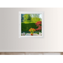 Fenêtre PVC 1 Vantail VEKA Tirant Gauche Blanc, Gris, Beige ou Chêne Doré Ouvrant à la Française Sur Mesure