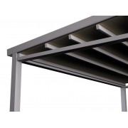 Structure Latérale Incluse pour Stores ou Baies Vitrées Pergola Toile Rétractable Grande S-Luxe