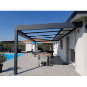 Structure Seule Pergola Adossée V3 6x4m