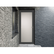 Porte d'Entrée Aluminium Stan Vitrage Intégral Sur Mesure