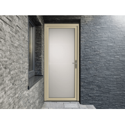 Porte d'Entrée Aluminium Stan Vitrage Intégral Sur Mesure