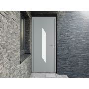 Porte d'Entrée Aluminium Makila Vitrage Vertical Sur Mesure