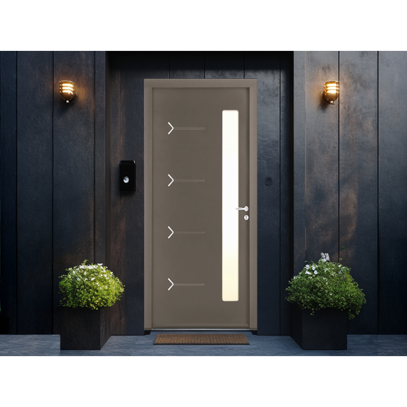Porte d'entrée Acier Enna
