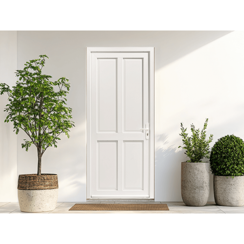 Porte d'entrée pvc Pleine Caparis P