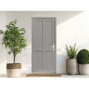 Porte d'entrée pvc Pleine Caparis P