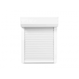 Volet roulant coffre extérieur pvc blanc