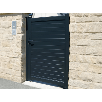 Portillon Aluminium plein Estelle