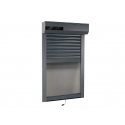 Volet Roulant Solaire TELCO Aluminium avec Moustiquaire Sur Mesure