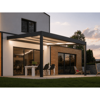 Pergola Toit Coulissant Rétractable sur mesure