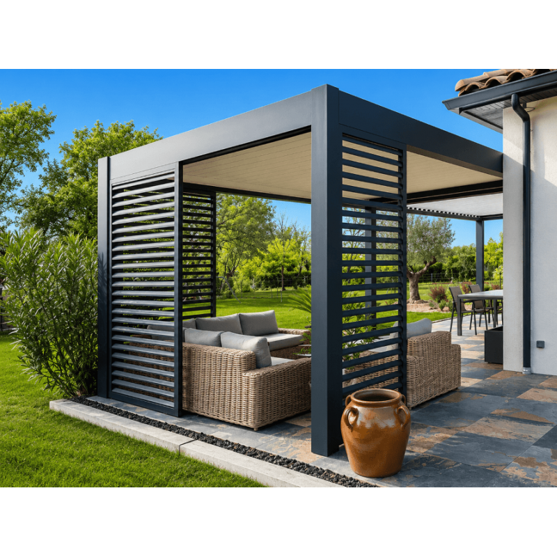 Claustra Brise Soleil Pergola