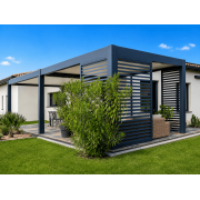 Claustra Brise Soleil Gris Anthracite 7016