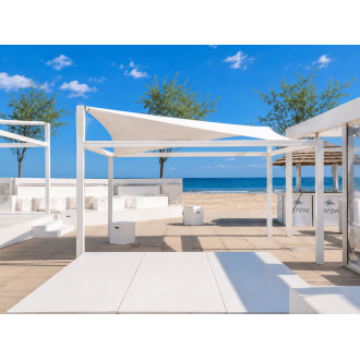Pergola voile ombrage étanche 4x4