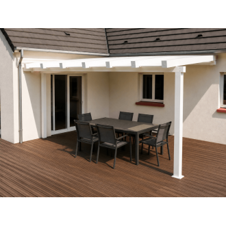 Pergola toile tendue précontraint 5x3