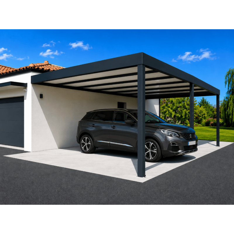 Pièces Détachées pour Carport adossé toit plat p