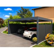 Carport 2 voitures 6x5 autoporté 