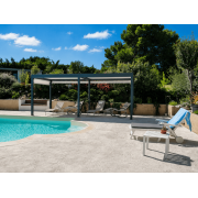 Pergola bioclimatique autoportée 6 m