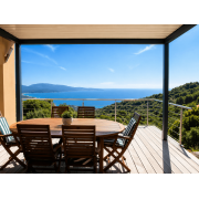 Pergola bioclimatique motorisée corse