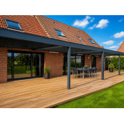 Pergola bioclimatique motorisée 16x4