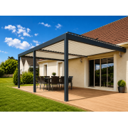 Pergola bioclimatique motorisée 8x4.5