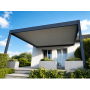 Pergola Rétractable Adossée 5m