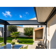 Pergola Aluminium Toit Retractable 4.5 x 3.8 m