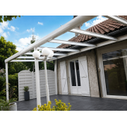 Montage pergola Aluminium adossée 8x4