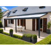 Pergola Alu adossée 8x4