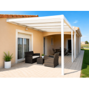Pergola adossée alu 8x3.5