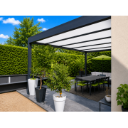Pergola Adossée V3 Toit Polycarbonate 6x5m