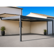 Carport V3 Panneaux Sandwich 32mm Adossé 6x5m