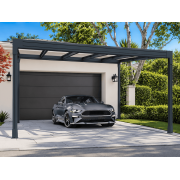 Structure Seule Carport Aluminium V3 6x6m