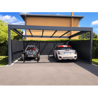 Structure Seule Carport Aluminium V3 5x6m