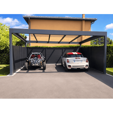 Structure Seule Carport Aluminium V3 5x6m