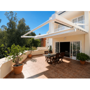 Pergola Suspendue (Bras de Supports) Toile Rétractable S-Luxe Sauleda® Technical Etanche Electrique