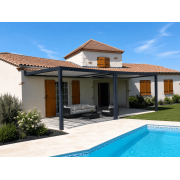  	Pergolas bioclimatiques S3 sur Terrase en V