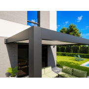 Pergola bioclimatique S3 4x3 sans visserie apparente