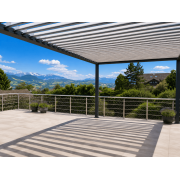 Pergola bioclimatique S3 terrasse suspendue