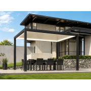 Pergola bioclimatique S3 4x3 autoportée